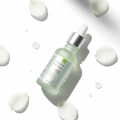 Aura Gluta-Niacinamide Face Serum white background premium